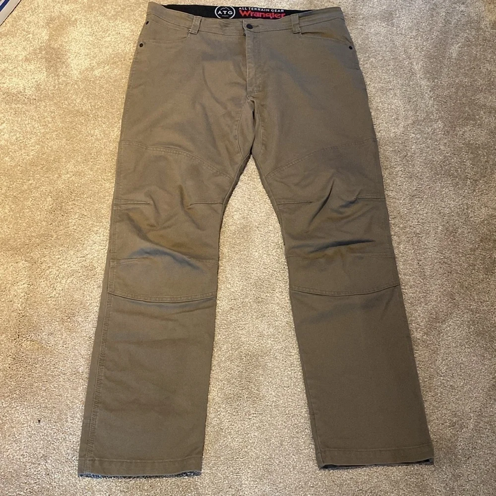 Wrangler ATG™ Men's Jackson Utility Cotton Spandex Pants Sea Turtle Sz W40 L33